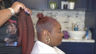 How I got my hair to FINALLY grow and be full | Thee BEST Gel | The Miracle Dryer?? | Quick Pony!! 💜
