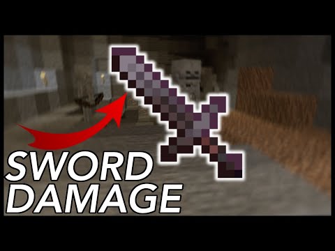 YouTube video about: How much damage does a diamond sword do?