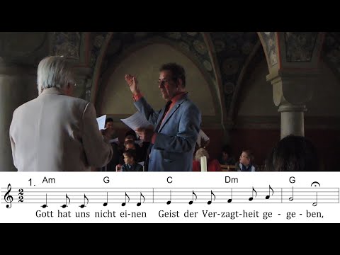 Gott hat uns nicht einen Geist der Verzagtheit gegeben - Kanon