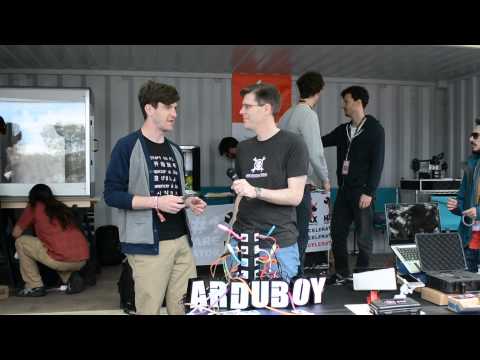 Arduboy shown at 2015 Bay Area Maker Faire