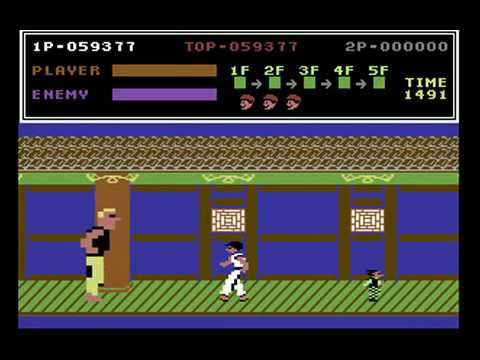 C64 KUNG FU MASTER 
