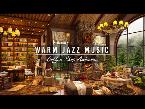 Relaxing Jazz Instrumental Music for Good Day ☕ Cozy Coffee Shop Ambience ~ Background Jazz Music