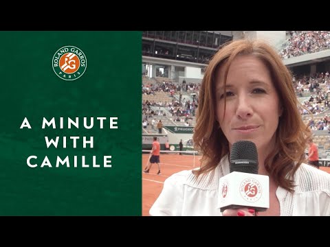 A minute with Camille | Roland-Garros 2019