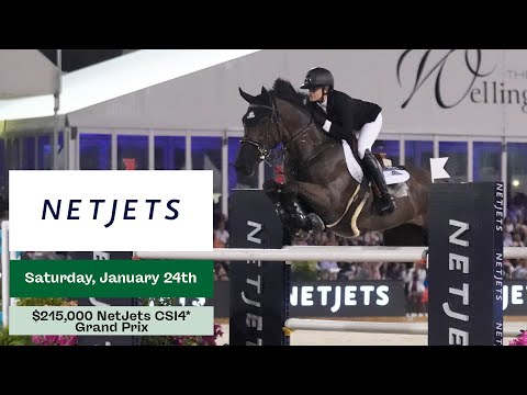Watch the $215,000 NetJets CSI4* Grand Prix