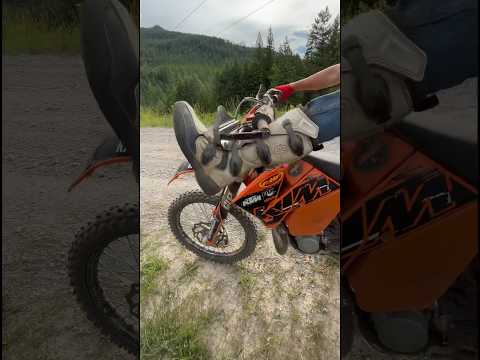 How to Adjust Hand Guards The Hard Enduro Way #2stroke #goon #ktm #endurolife
