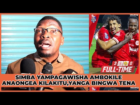 FULLTIME SIMBA 3-0 MBEYA CITY AMBOKILE APAGAWA ANAONGEA KILAKITU 
