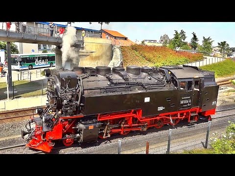 Dampflok im Einsatz & Sound