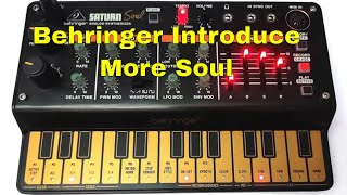 Video thumbnail for Behringer Saturn Soul Synthesiser by Ian J Cole