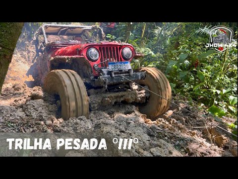 2nd Jhow 4x4 Trail - Tough Trail 🚀 (Jeep Samurai Cherokee UTV)