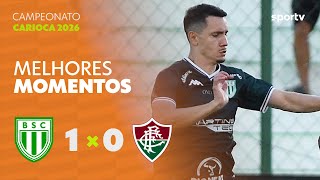 BOAVISTA 1 X 0 FLUMINENSE | MELHORES MOMENTOS | 2ª RODADA CARIOCA | sportv