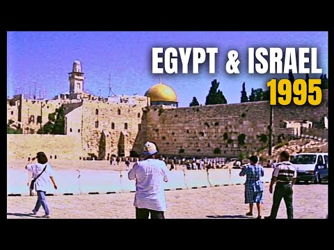 Jerusalem, Egypt & Israel in 1995 | “II Exodus” Vintage VHS Tour Footage