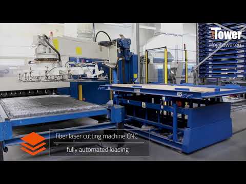 LOGITOWER:  automatic loading to laser cutting machine