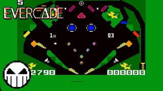 Pinball (Evercade - Intellivision Collection 1) Gameplay