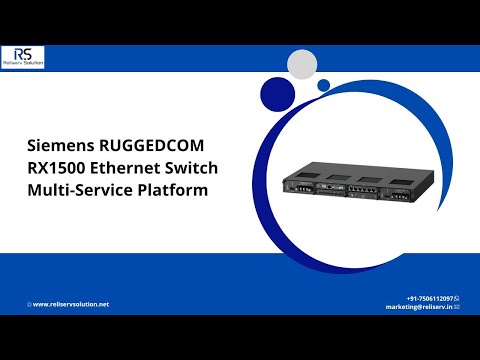 Ruggedcom RX1500 / RX1501 Multi-Service Platform