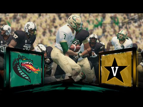 NCAA Football 14 UAB Blazers Dynasty- Year 5 Game 5 at Vanderbilt Commodores