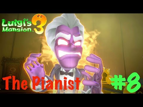 Luigi's Mansion 3 | Part 8 | Amadeus Wolfgeist | Walkthrough (1080p60) SWITCH | No Commentary