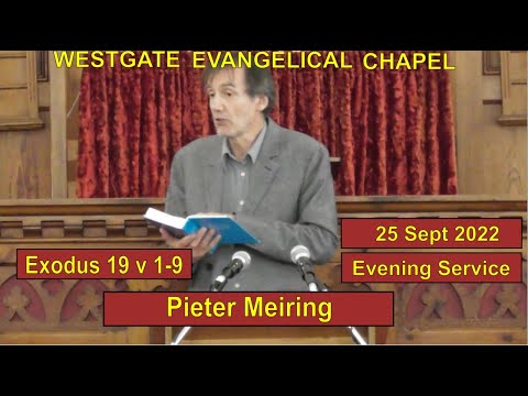 20220925PM Pieter Meiring EXODUS 19 v 1-9