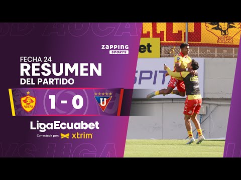 SD Aucas 1 - 0 Liga de Quito / Fecha 24 / Liga Ecuabet conectada por Xtrim
