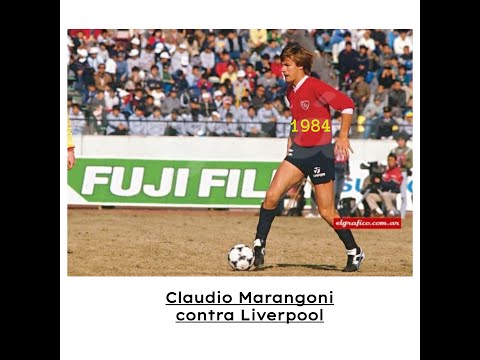 Marangoni contra Liverpool #CopaIntercontinental #1984 #Maranga #Independiente