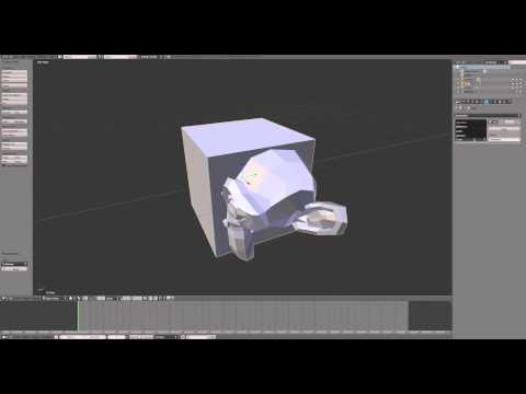 Boolean Modeling in Blender 2.6x