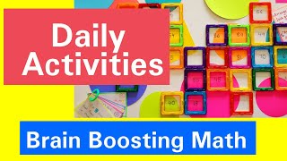 Daily Math Activities| Mental Maths| 4-10yrs old|Brain Boosting Activities