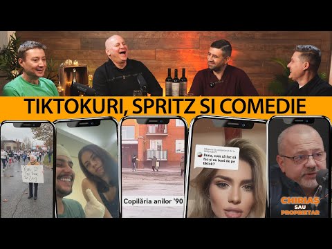 #EP19: Dan Țuțu, Cristi Manolescu si Hari Gromosteanu - TIKTOKURI, SPRITZ ȘI COMEDIE