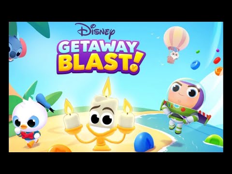 Disney Getaway Blast! - Sand Castle Levels 30-39 with Lumière