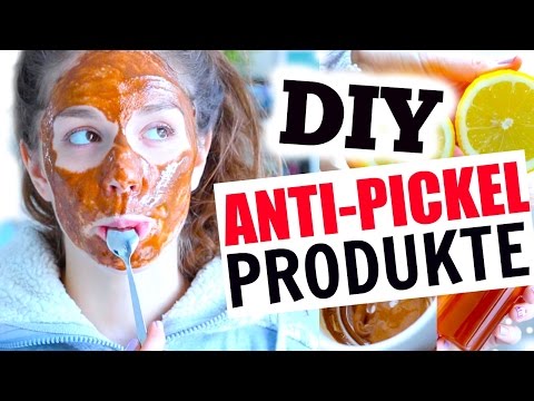 SOS ANTI-PICKEL DIY PRODUKTE! super einfach und günstig! ♡ BarbieLovesLipsticks Video