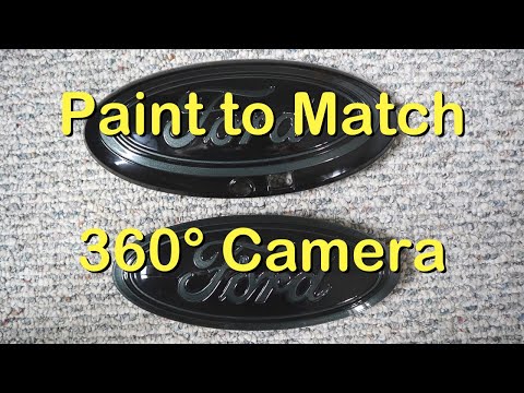 F150 Paint To Match Ford Emblems & 360 Degree Camera Install Part 1