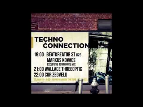 Cor Zegveld DJ/producer exclusive mix 23/06/2018 Techno Connection UK on Underground fm