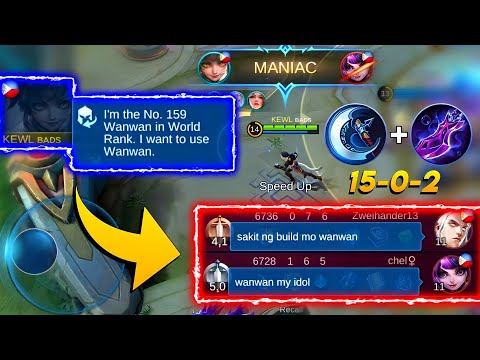 THE BEST CRIT HACK BUILD FOR WANWAN!(MUST WATCH AND TRY) - MLBB