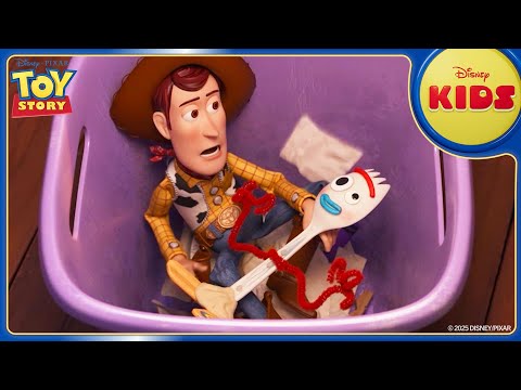 Fun Forky Moments! 🤪 | Pixar's Toy Story 4 | @disneykids