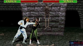 Mortal Kombat - Fighting Video Game by Midway year 1992 - 👊🎮Gameplay Longplay🙅😱