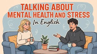 English Podcast for Beginners 💬 | Talking About Mental Health and Stress in English