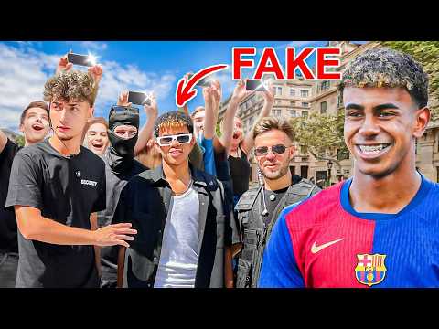 Fake Lamine Yamal Enters in a Barcelona Store!