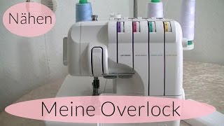 MEINE OVERLOCK I Gritzner 788 I Nähen lernen für Anfänger I Welche kaufen ? Finola 2016 - Deutsch