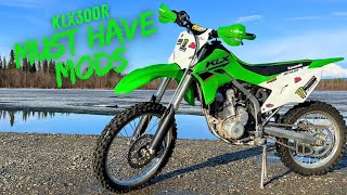 Kawasaki KLX300R Top Mods