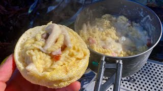 ベィケンマシマシカルボナーラを玄米茶でキメるだけの動画