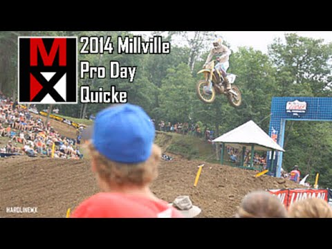 HMX Quicke: 2014 Millville Pro Day | HardlineMX