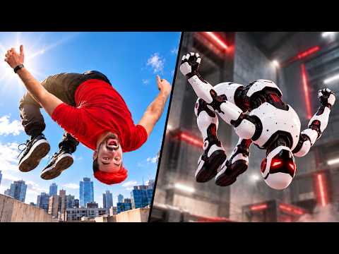 Can AI Beat Me at Parkour?!