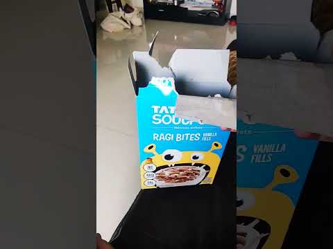 Unboxing of TATA Soulfull Ragi Bites