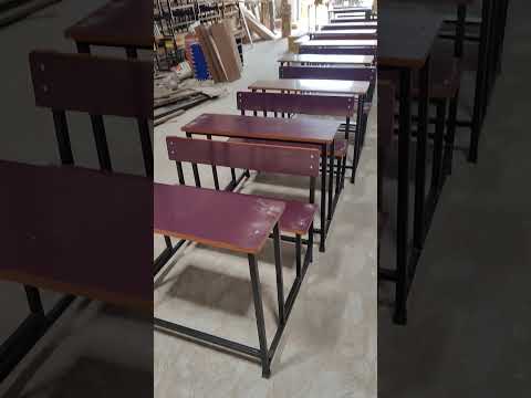 Wooden School Benches