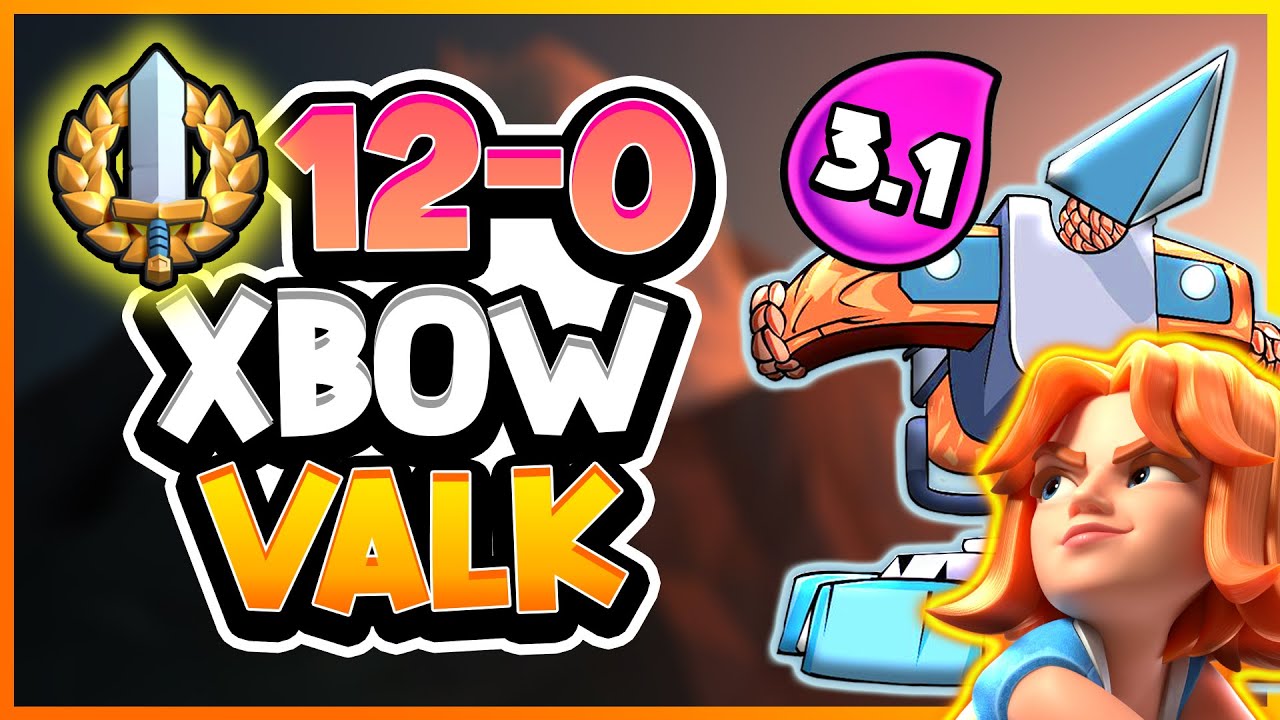 Clash Royale: Best X-Bow Deck to play with