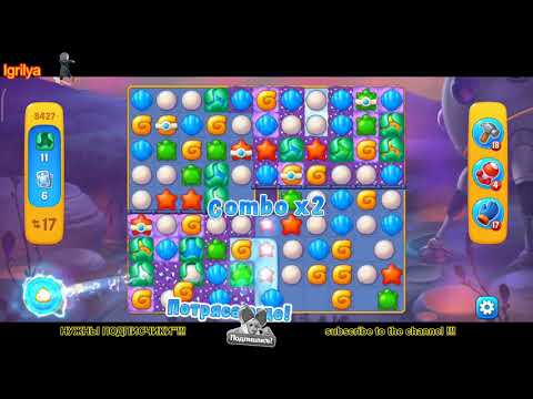 Fishdom level 8426, 8427, 8428, 8429, 8430 / Фишдом уровень 8426, 8427, 8428, 8429, 8430