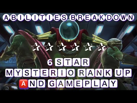 6 Star Mysterio Rank Up & Gameplay - Marvel contest of champions