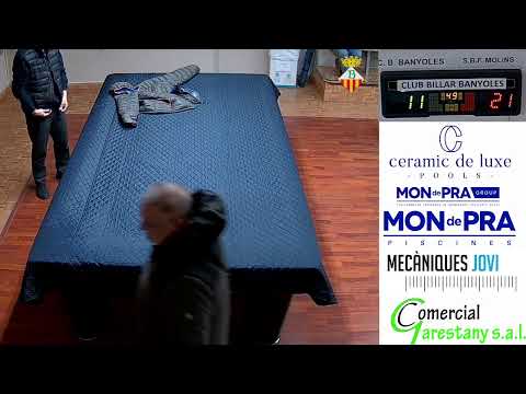 Lliga catalana 3 bandes 2a div  Banyoles C Molins D