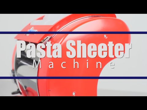 Video thumbnail for Electric Pasta Sheeter with 5.75″ Roller Width – Silver