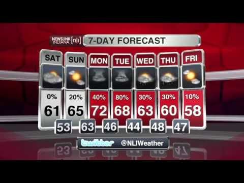 Newslink Indiana Weather 101014 - Kalie Pluchel