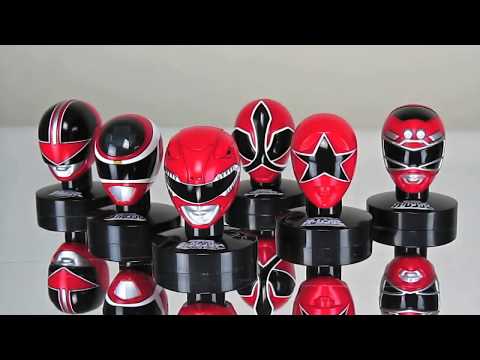 パワーレンジャーのヘルメット!(戦隊コレクション) (Power Ranger Helmets! (Sentai Collection))