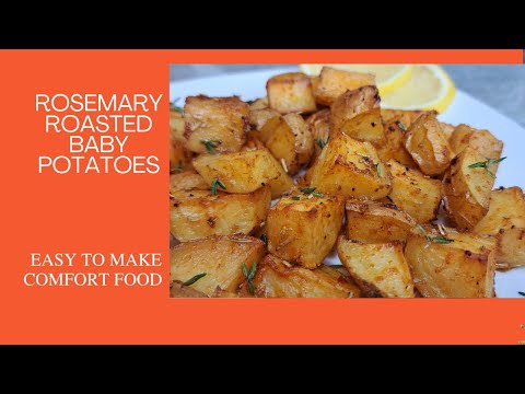 How to Make Rosemary Roasted Baby Potatoes #potatorecipe #cooking
